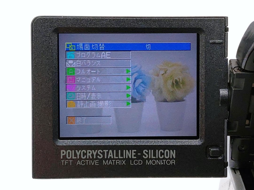 miniDVのダビングに！ Victor ビデオカメラ GR-DVP3 02