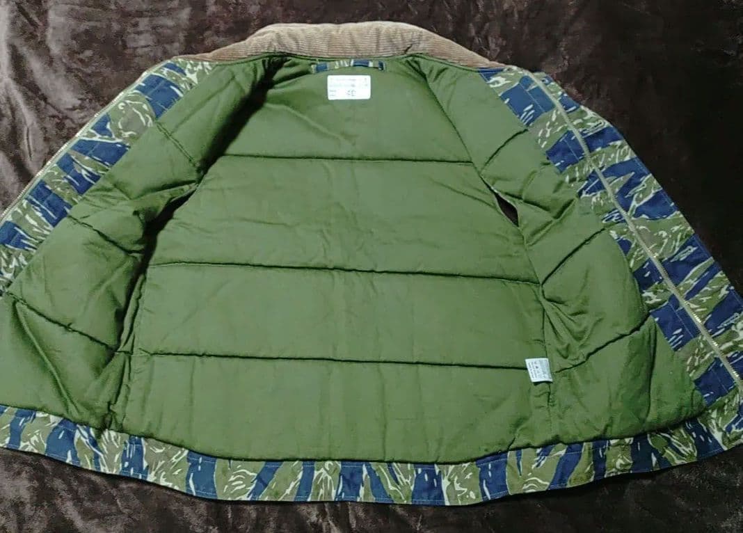 美USED Workers Deck Vest,Tiger Camo サイズ40