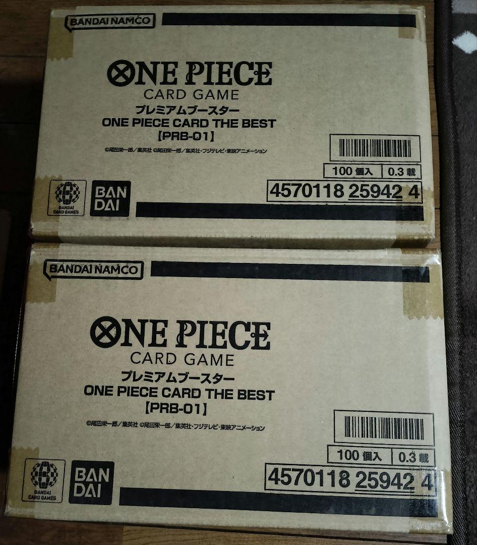 新品未開封　ワンピースカードゲーム プレミアムブースター ザベスト　2カートン