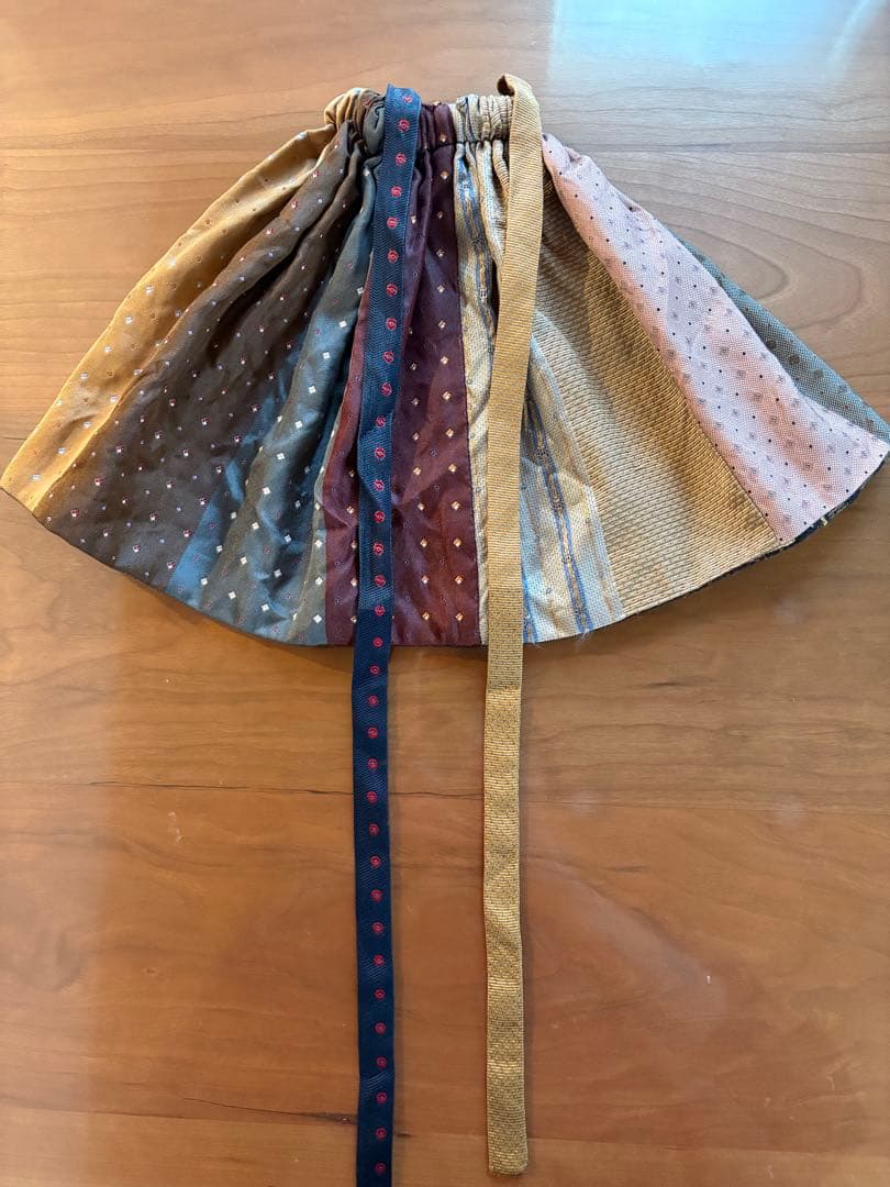 tope. choucalf ビンテージネクタイ地　ヘッドピース