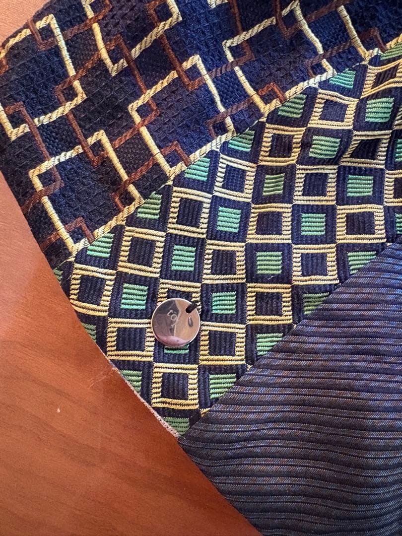 tope. choucalf ビンテージネクタイ地　ヘッドピース