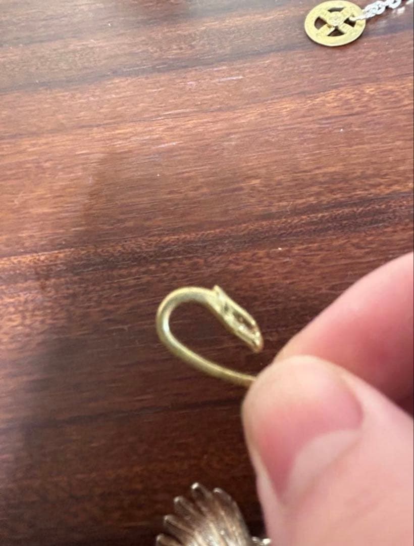 イーグル　フェザー　ネックレス　925 インディアン　ナバホ