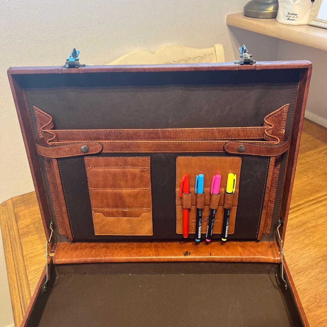 s*l様 青木カバン　アタッシュケース　マイインターン