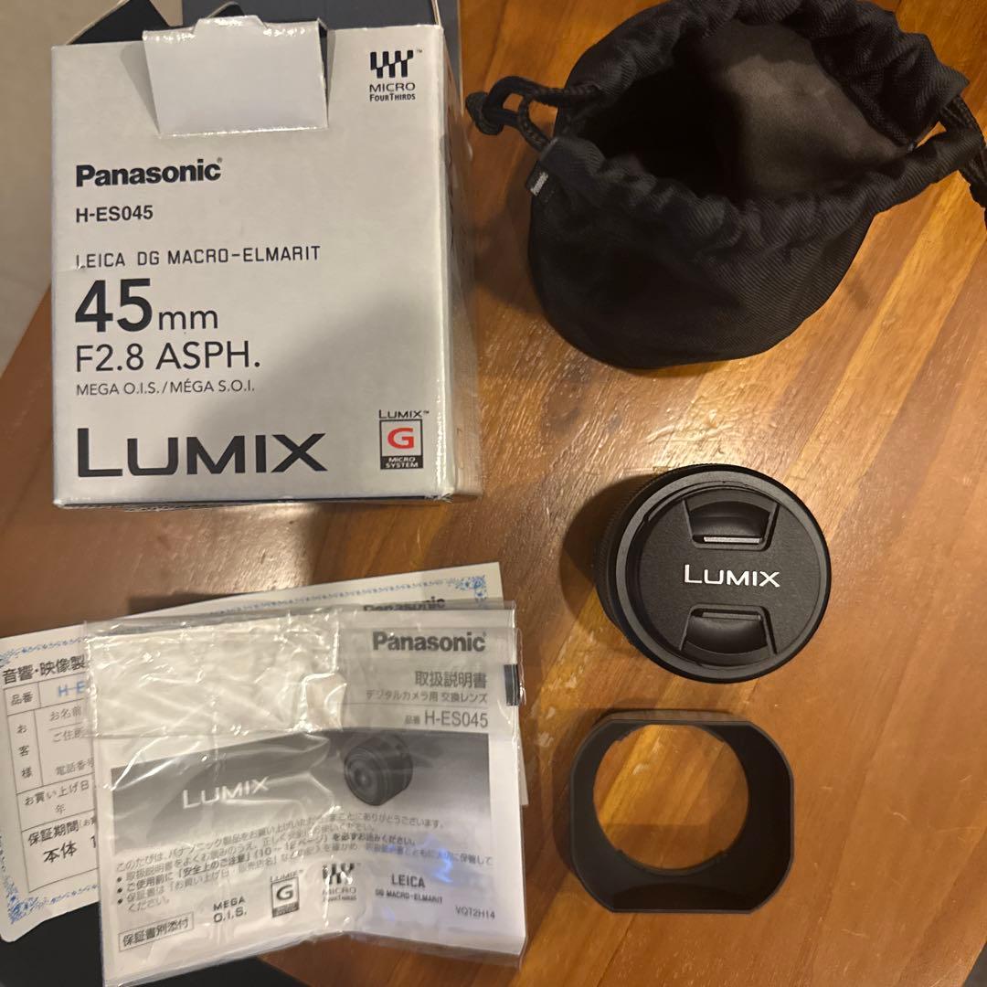 レンズ(単焦点) LUMIX DG MACRO ELMARIT 45mm F2.8 ADPH.