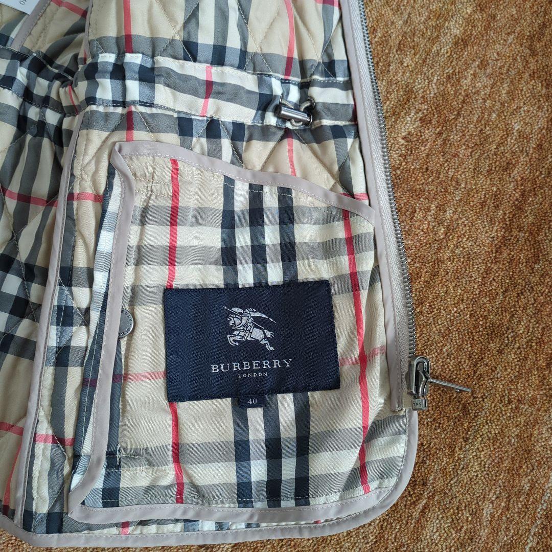 BURBERRY✦バーバリー ベージュ✦ キルティングベスト