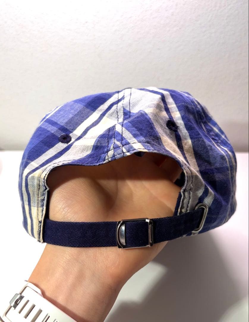 Polo by Ralph Lauren 90s チェックキャップ　美品