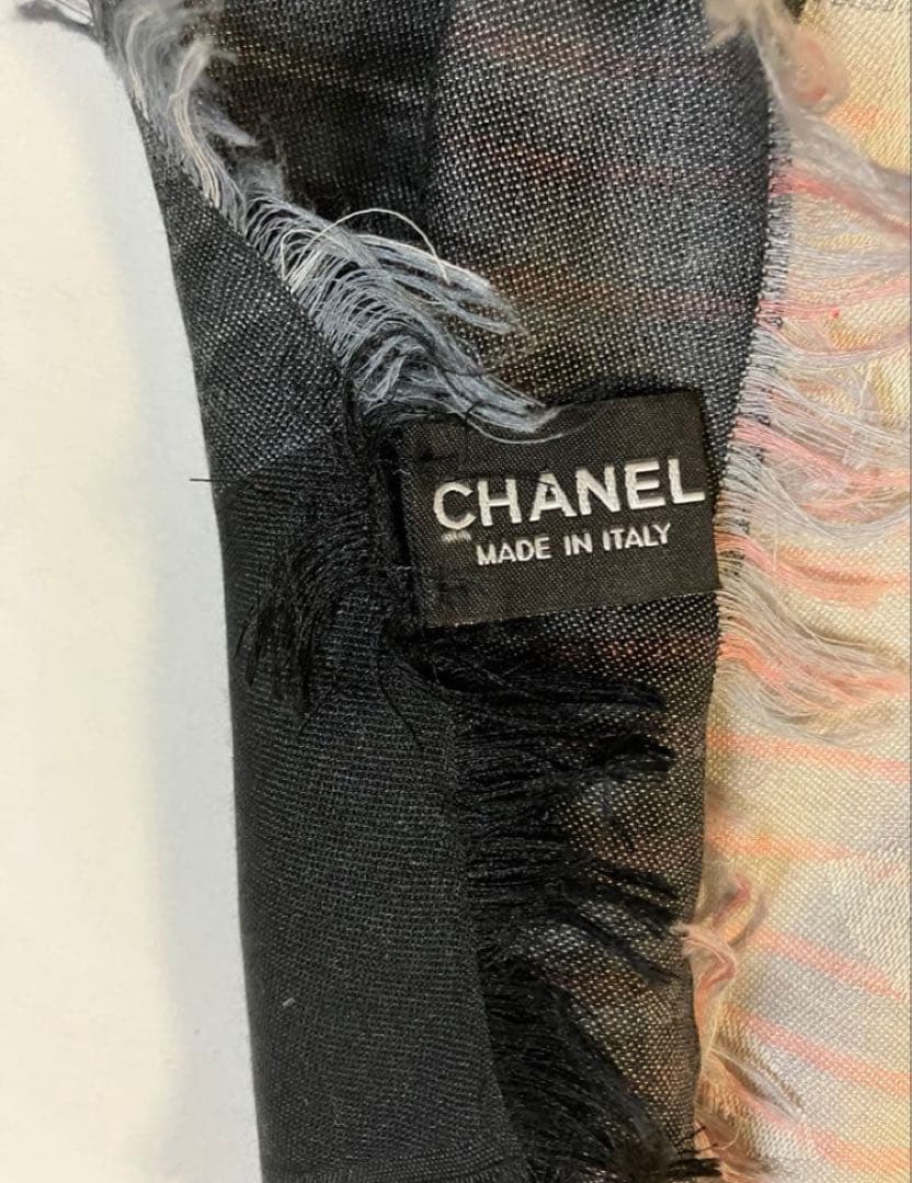 シャネルストール　大判シャネルショール　CHANELストールCHANELマフラー