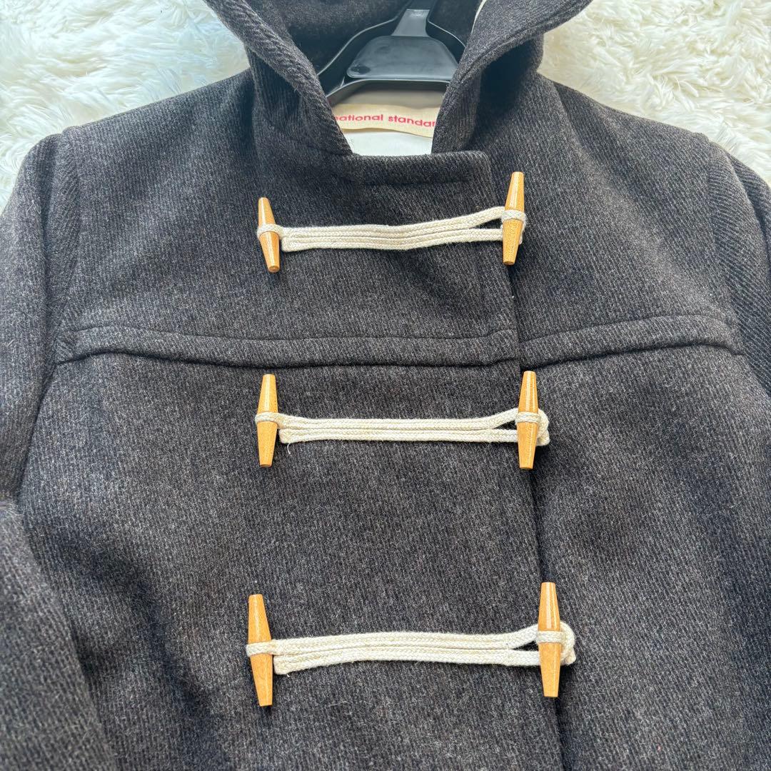 希少☆national standard ダッフルコート ダークグレー