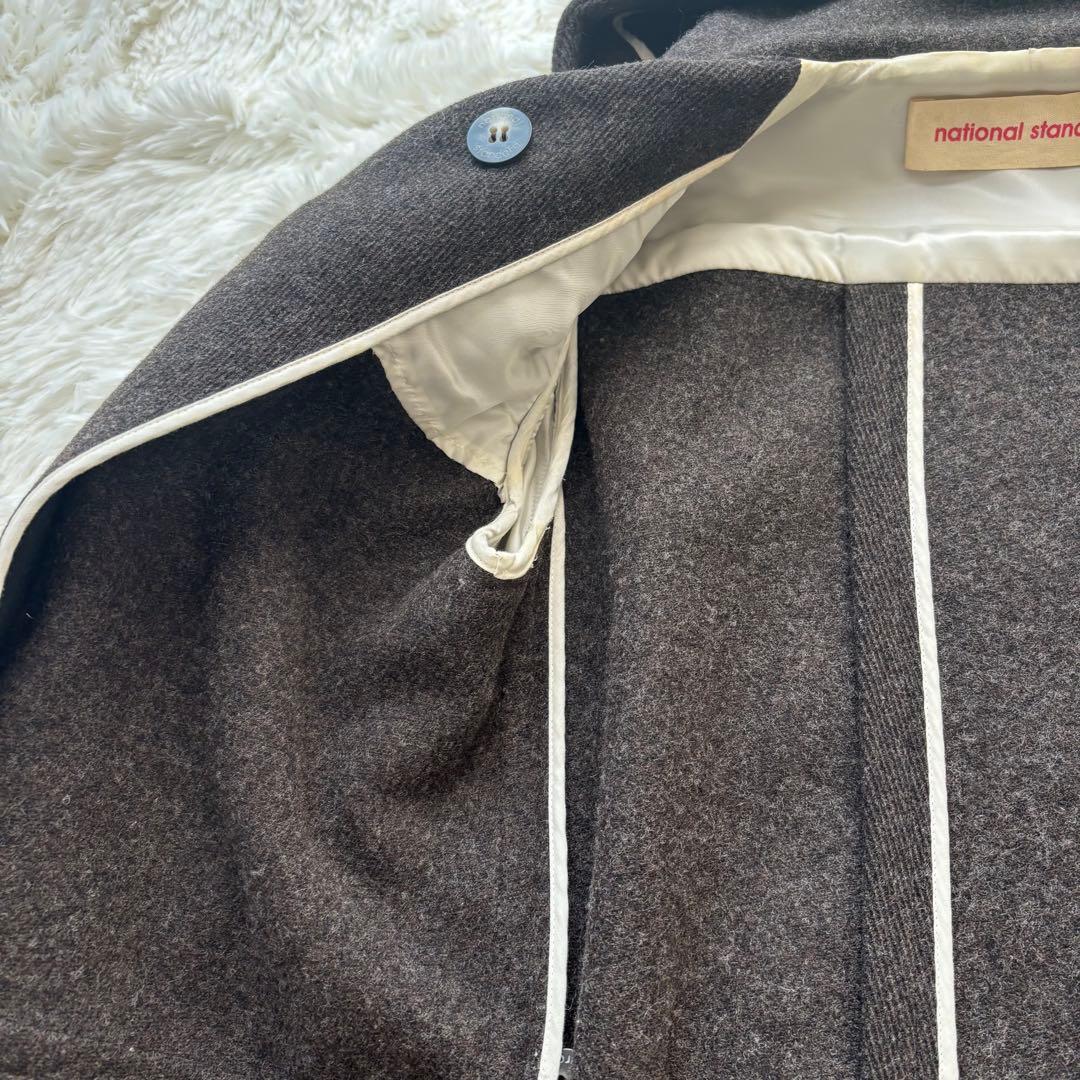 希少☆national standard ダッフルコート ダークグレー