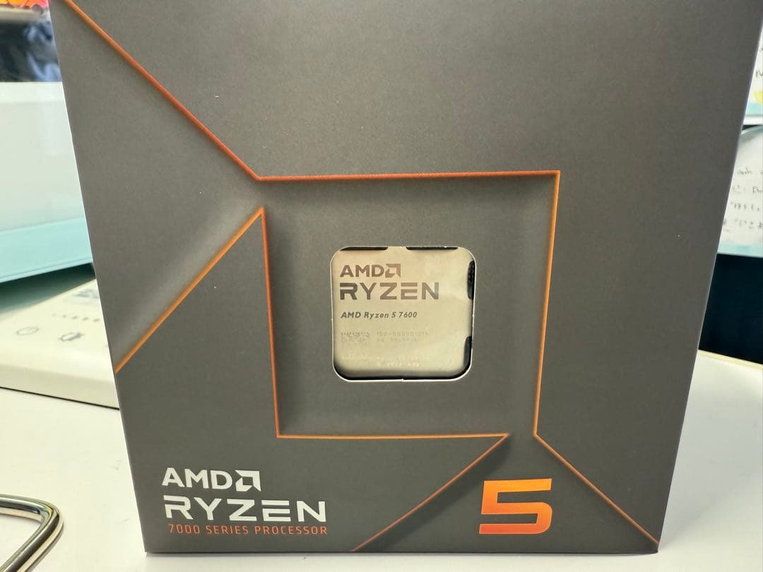 AMD Ryzen 5 7600 CPU 7000シリーズ