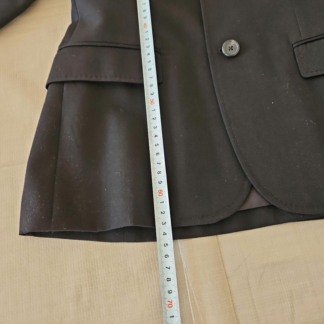 ラルフローレン　パンツスーツ　黒　11号　就活 卒業式　毛59 絹41　美品