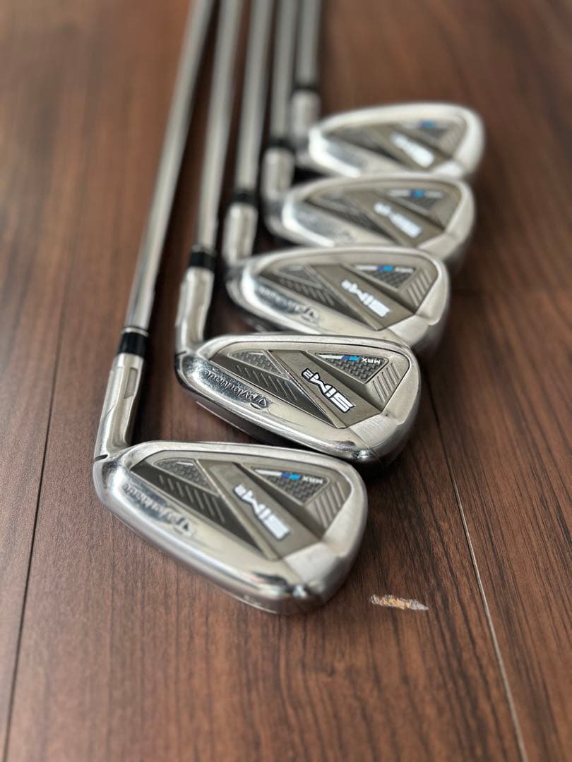 【最終値下げ】SIM2MAXアイアンセット　KBS MAX85 S