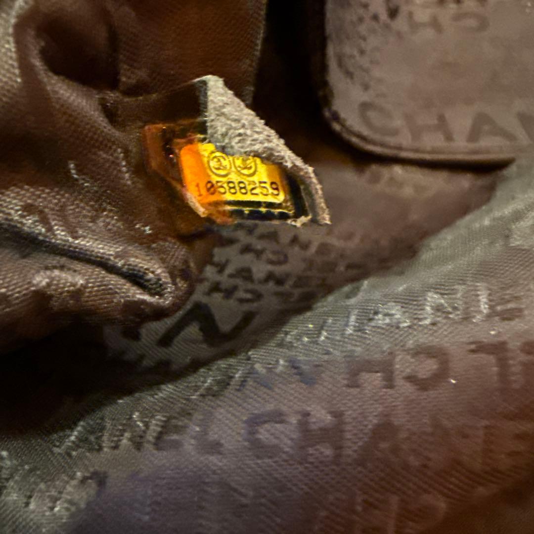 美品　CHANEL キャビアスキン ボストンバッグブラック