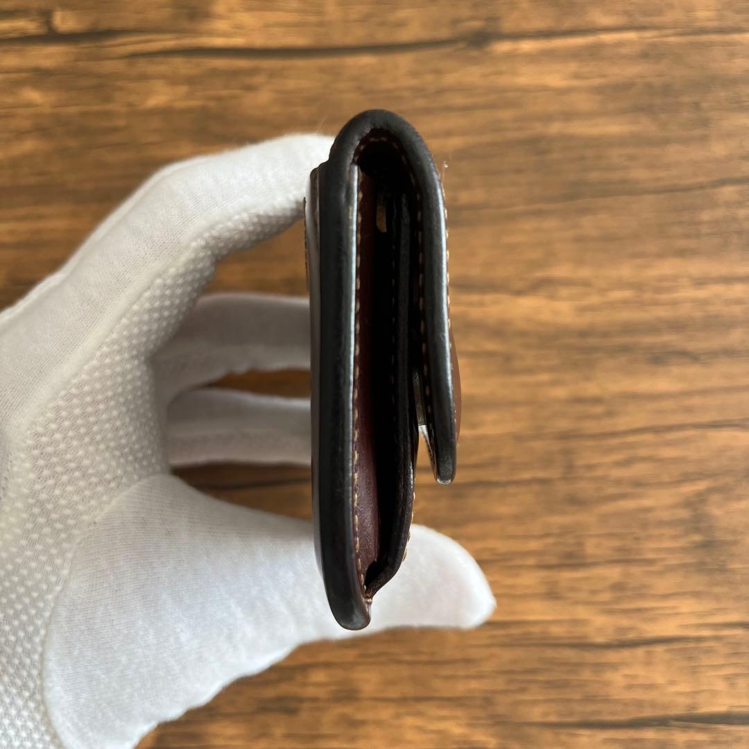 【希少】LAST CROPS タング バーガンディ ブッテーロ 革鳴き有