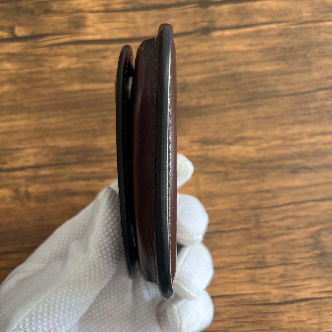 【希少】LAST CROPS タング バーガンディ ブッテーロ 革鳴き有