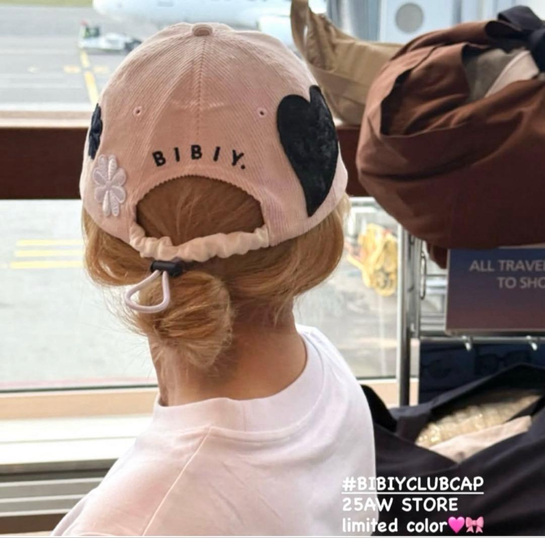 正規品 Bibiy. ビビィ CAP ポップアップ限定ピンク タイムセール