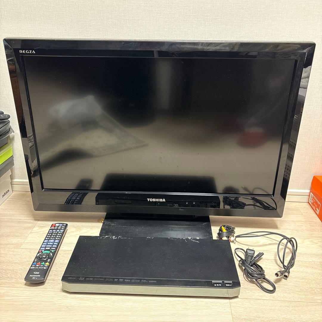 TOSHIBA 32A1 液晶テレビ + ブルーレイレコーダ