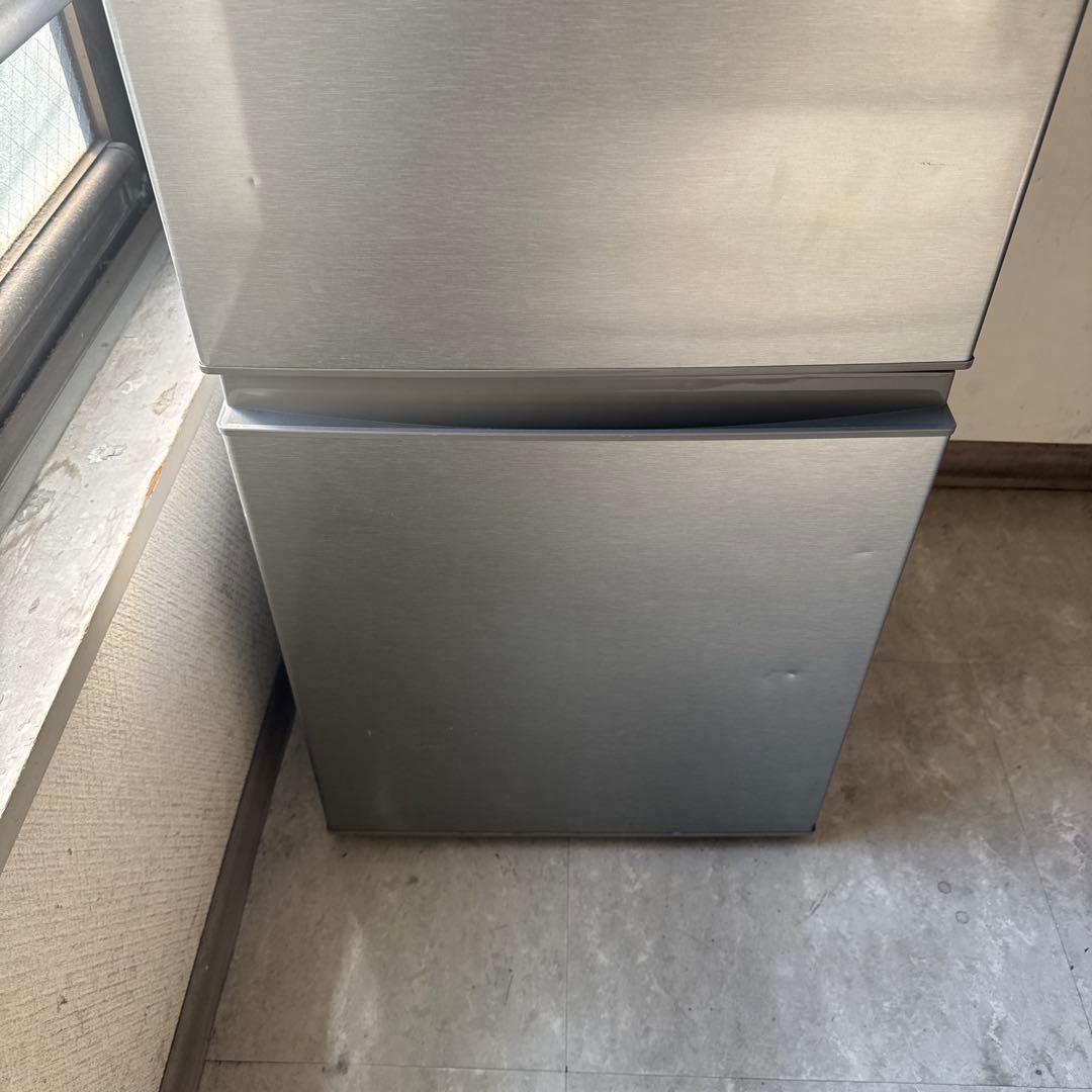 AQUA 冷蔵庫 シルバー 上下二段式