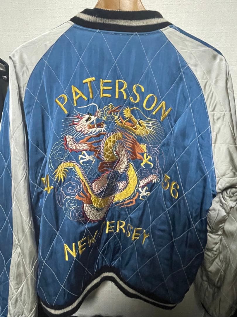 ビームス　リバーシブル　スカジャン