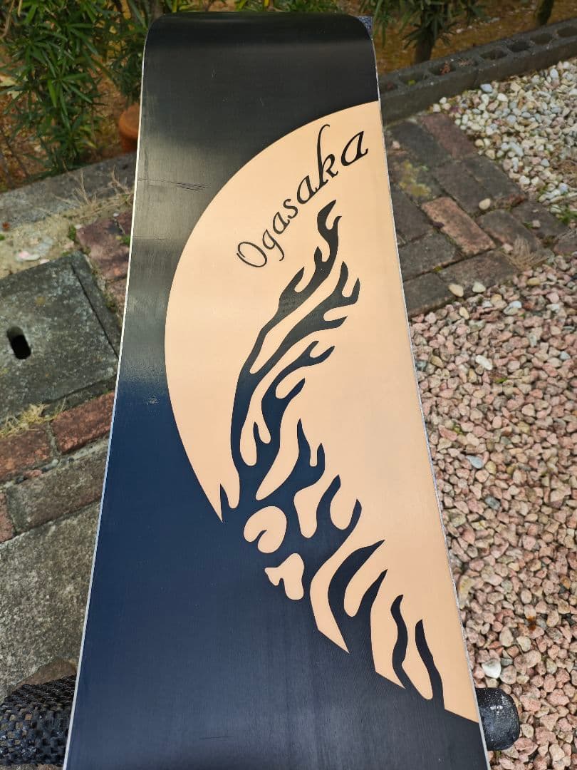 ogasaka SS157＋FLOW FIVEスノーボードビンディングセット