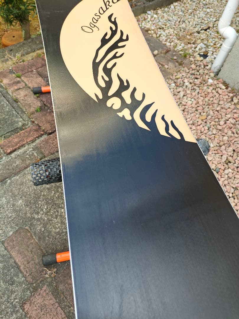 ogasaka SS157＋FLOW FIVEスノーボードビンディングセット