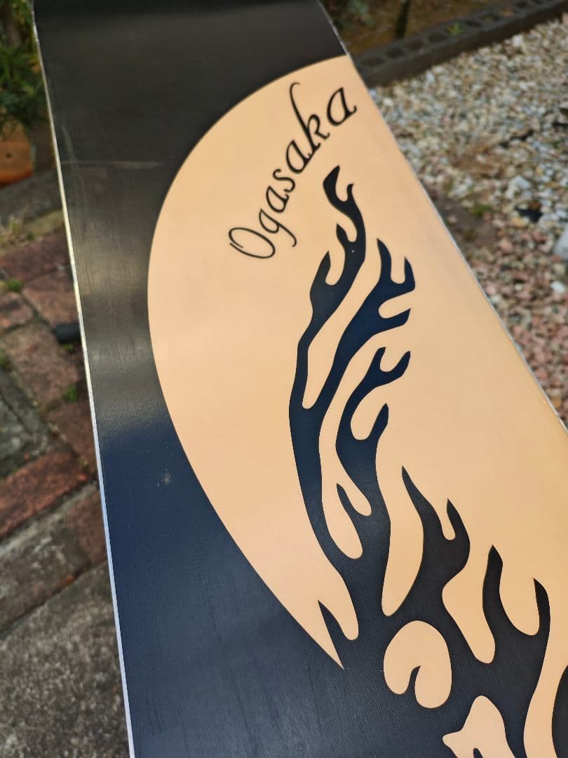 ogasaka SS157＋FLOW FIVEスノーボードビンディングセット