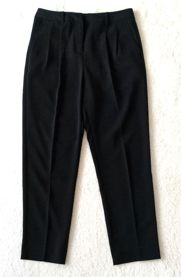 PLST ノーカラージャケット パンツスーツ セットアップ