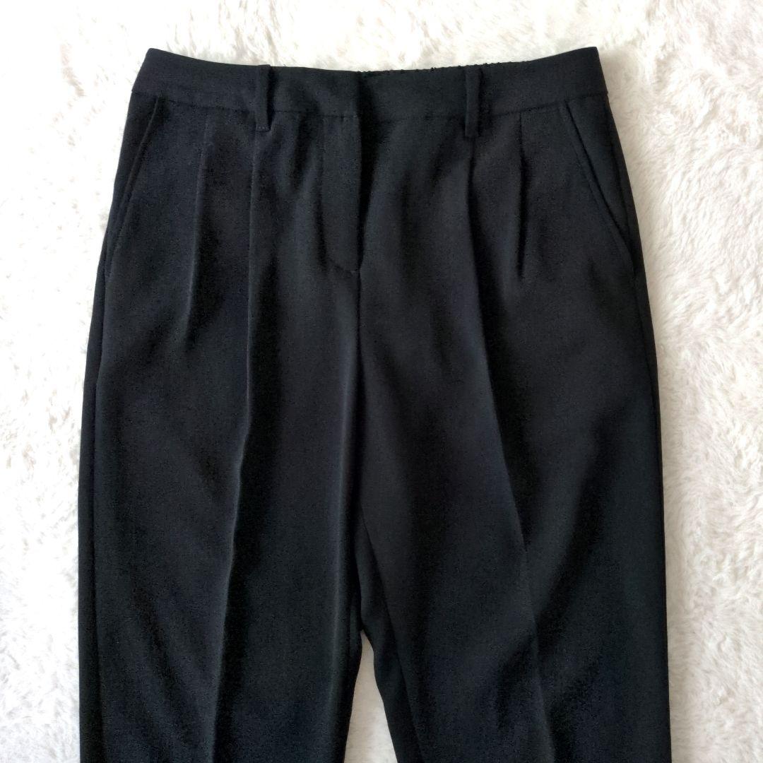 PLST ノーカラージャケット パンツスーツ セットアップ