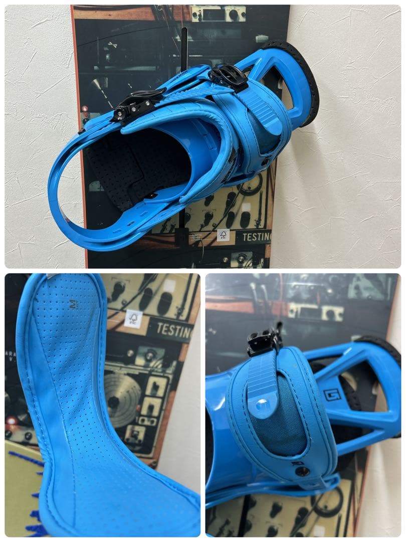 中古品　BURTON BLUNT 154cmセット(A-03)