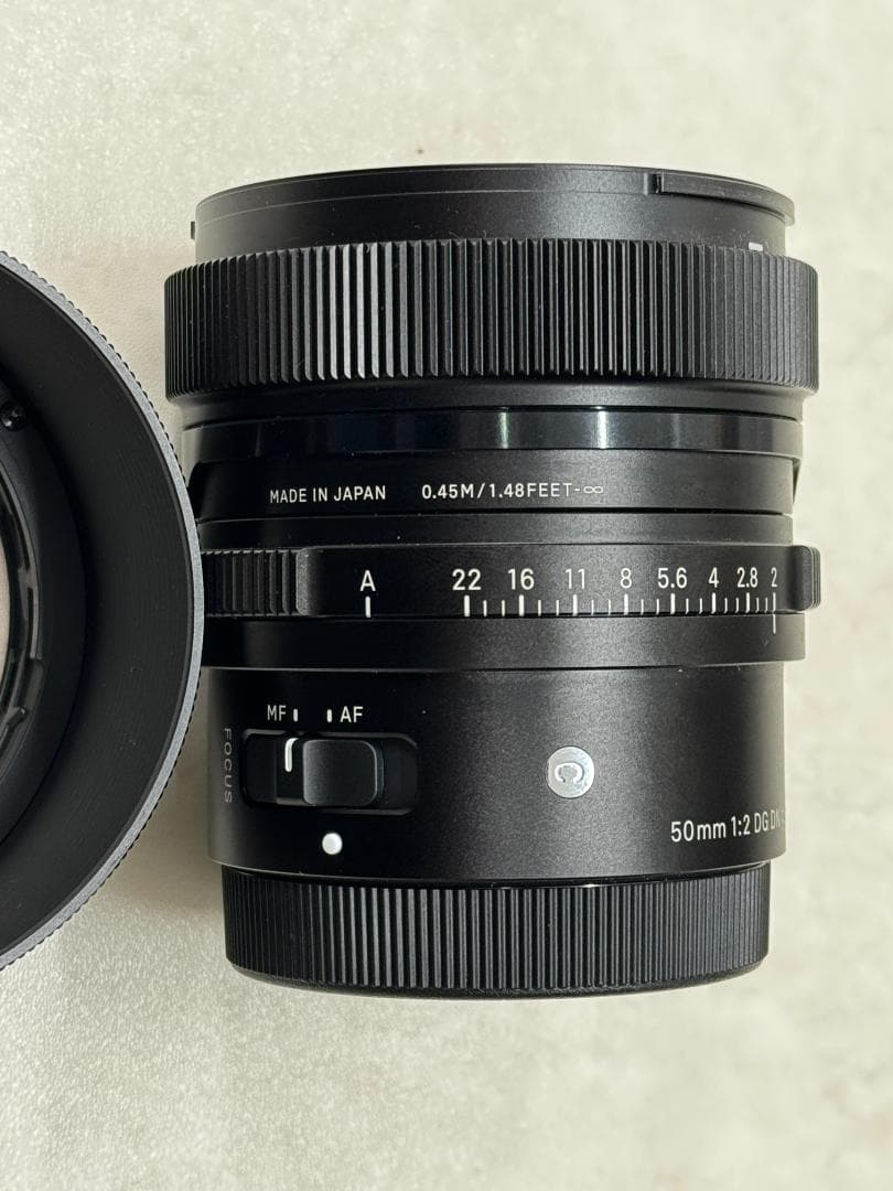 シグマ SIGMA 50mm F2 DG DN SONY E-mount 美品