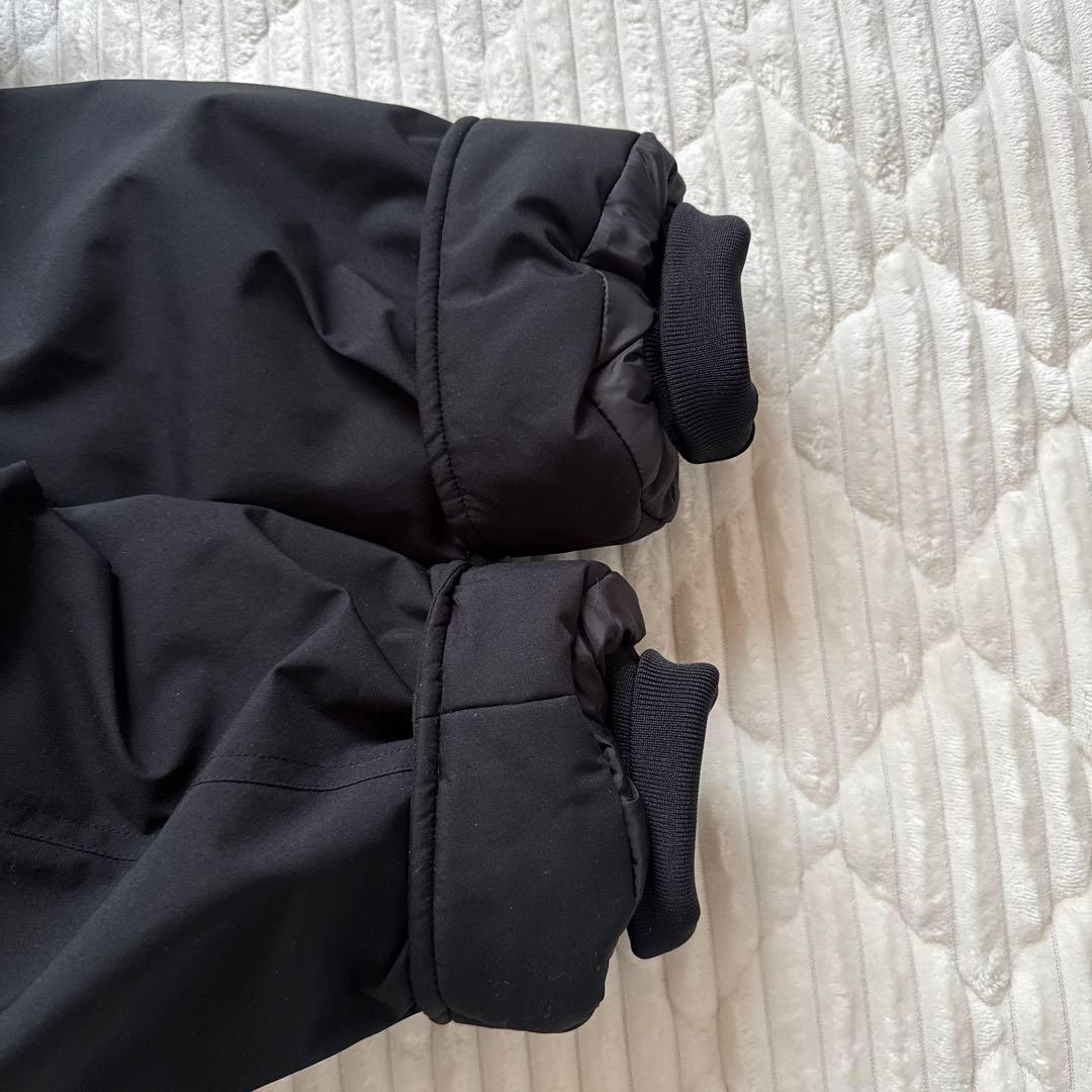 スピックアンドスパン　撥水フーデッドダウンコート　ブラック　36