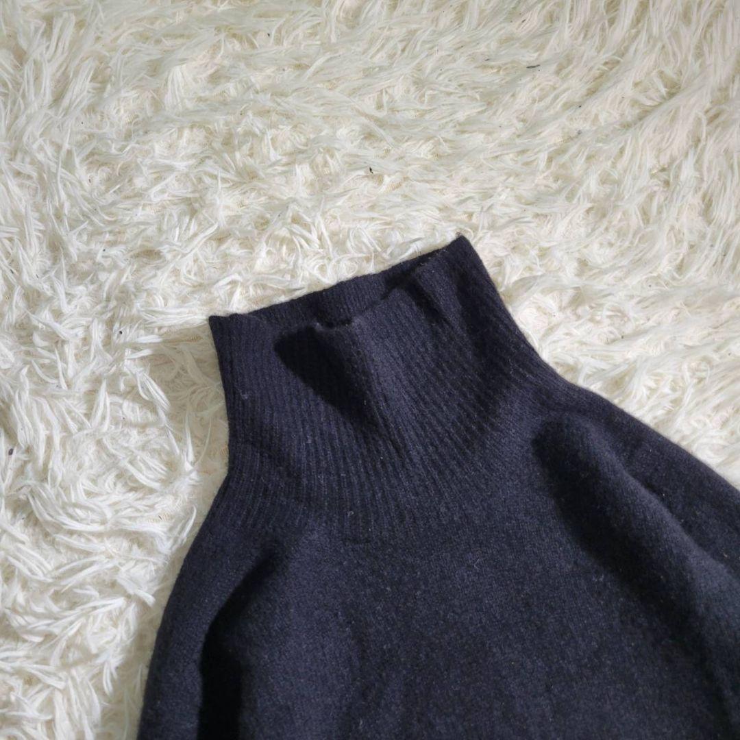 マーガレットハウエル　ニット　カシミヤ　ウール　ハイネック　タートルネック　M