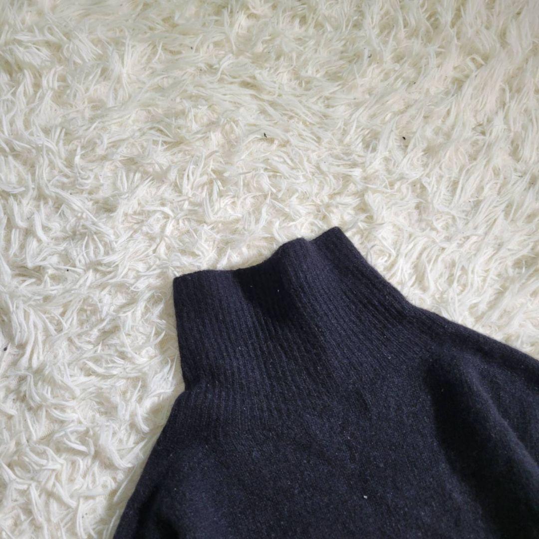 マーガレットハウエル　ニット　カシミヤ　ウール　ハイネック　タートルネック　M