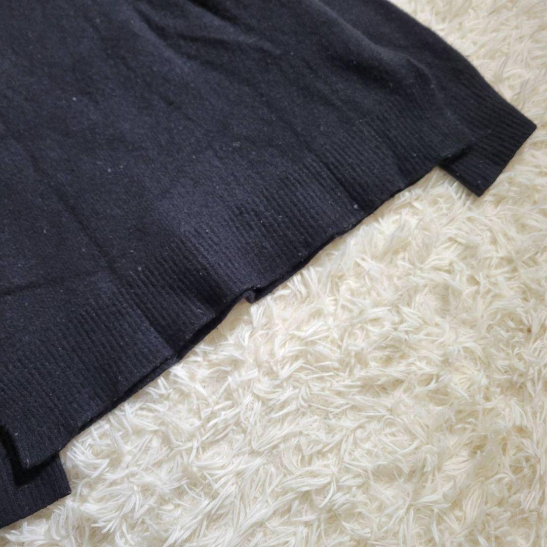 マーガレットハウエル　ニット　カシミヤ　ウール　ハイネック　タートルネック　M
