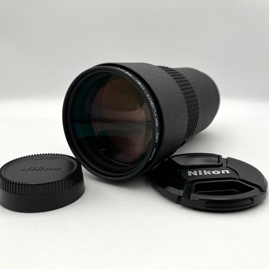 極美品 Nikon  AF NIKKOR 180mm f/2.8 ED