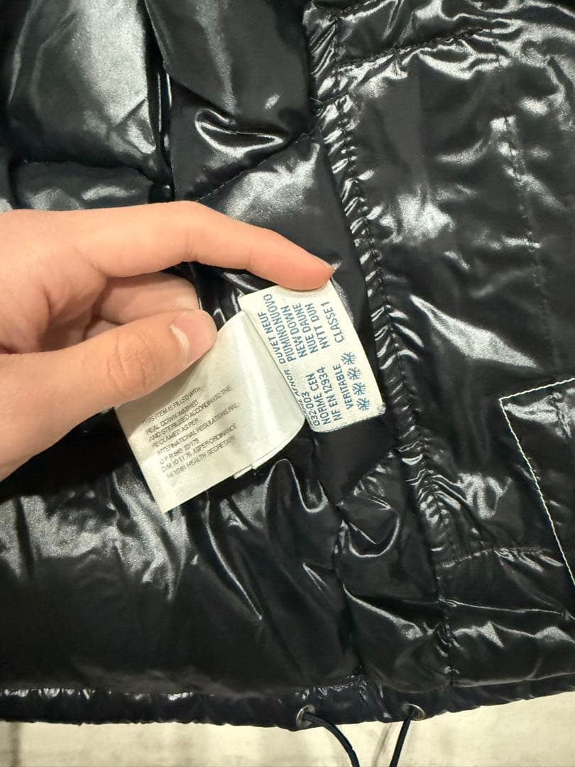 MONCLER 黒 ダウンジャケット【正規品】