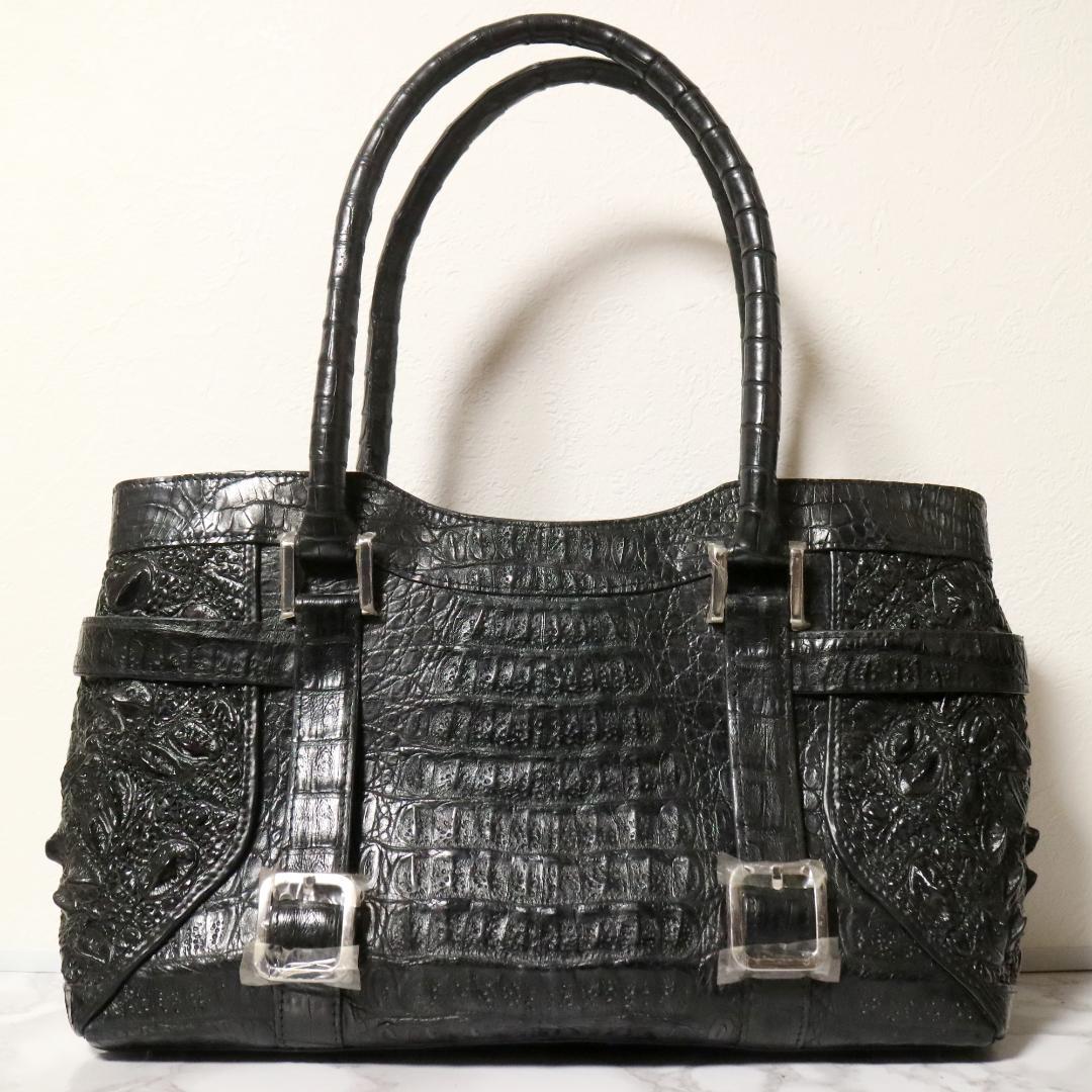 超美品　FINDIG　カイマンワニ革　高級品　定価15万円