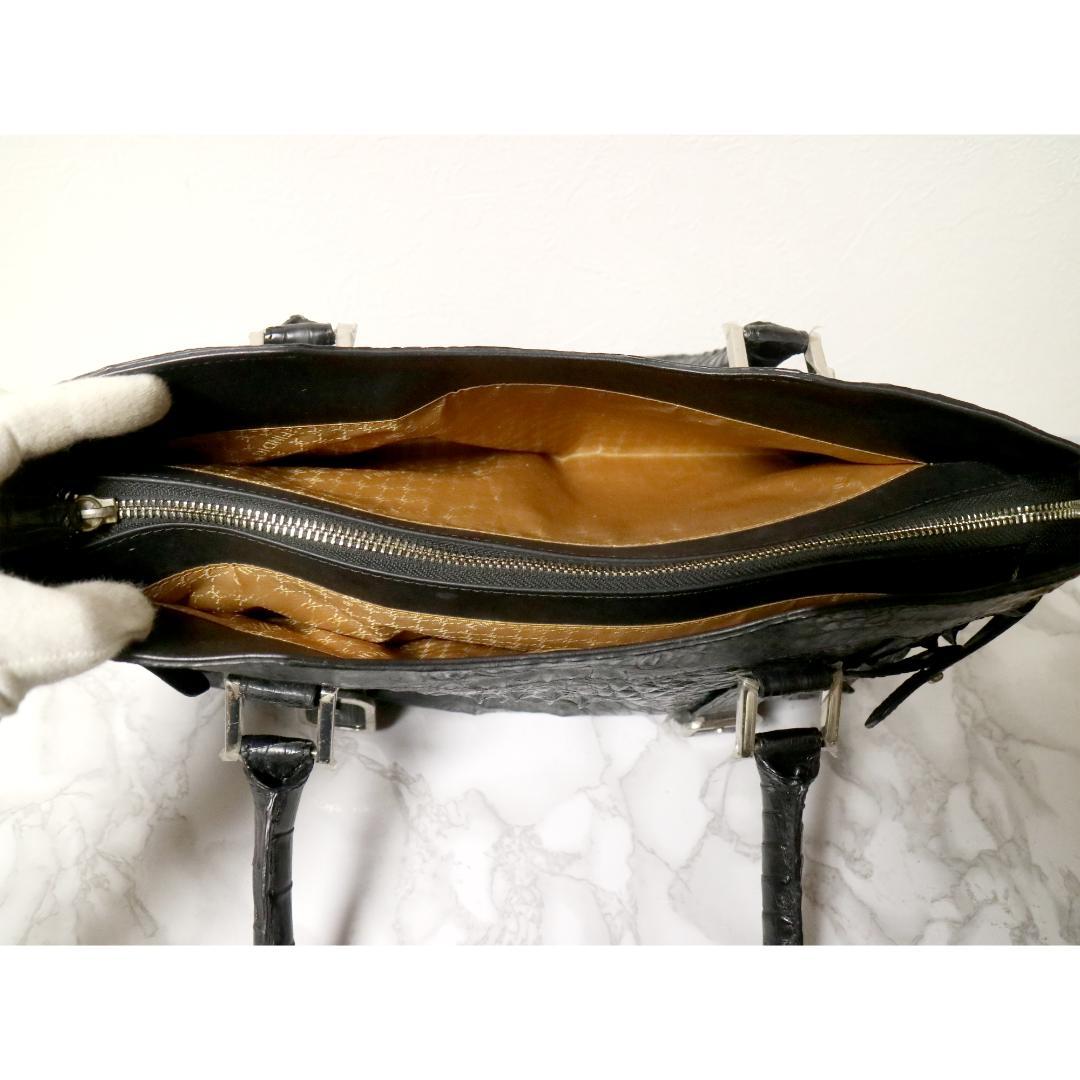 超美品　FINDIG　カイマンワニ革　高級品　定価15万円