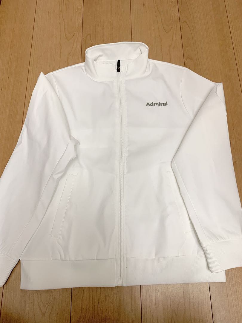 Admiral テニス　ストレッチジャケット 2025新作　Lサイズ　新品　白