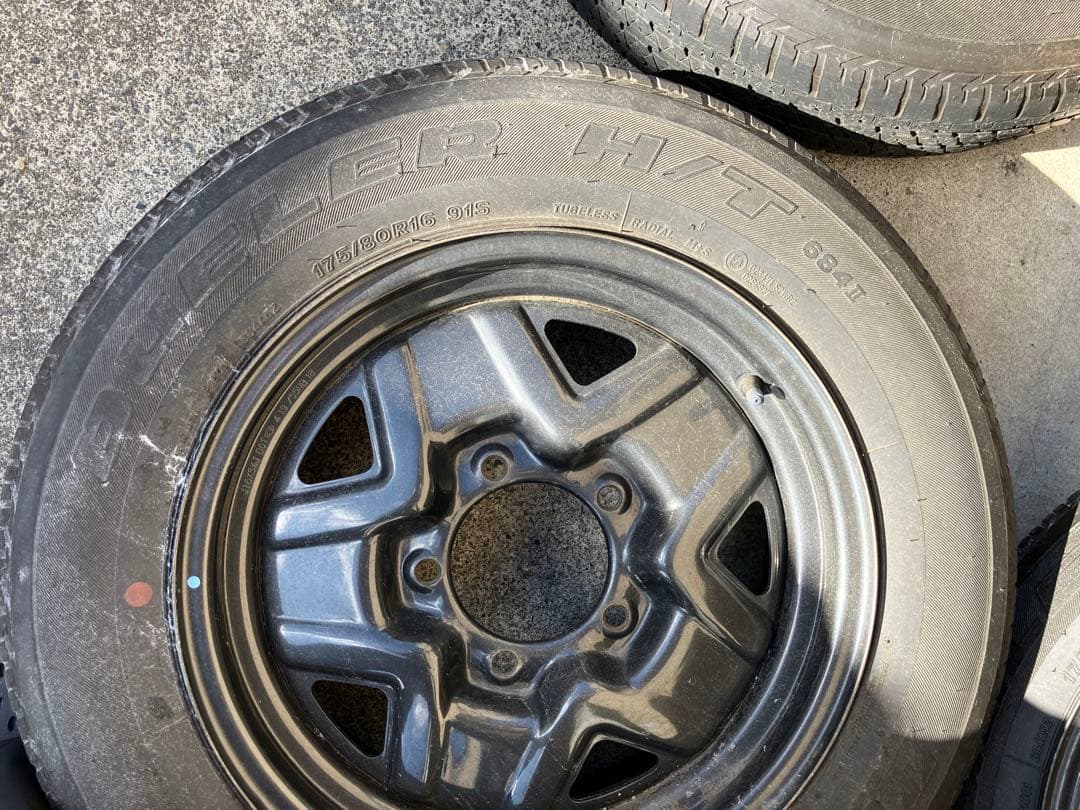 スズキジムニーjb64純正ホイールタイヤ４本セット