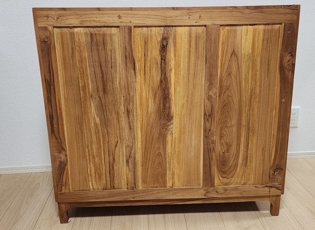 チークロッカーＮA　無垢　収納　家具　棚　シェルフ　バリューインテリア　美中古品