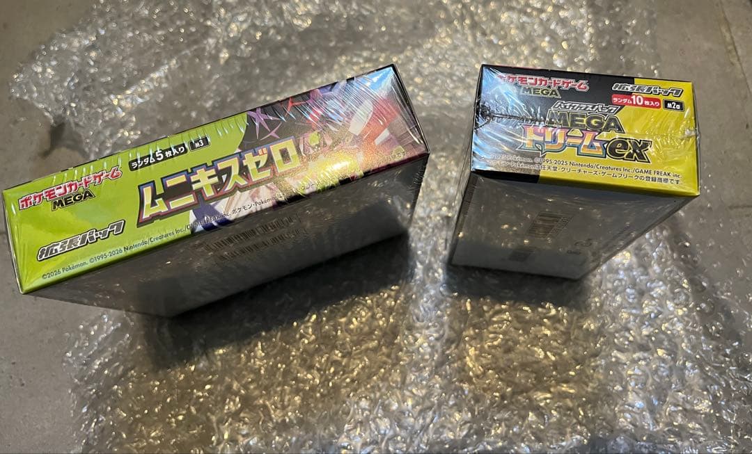 ポケモンカードゲームMEGA ドリームex ムニキスゼロ　新品未開封シュリンク付