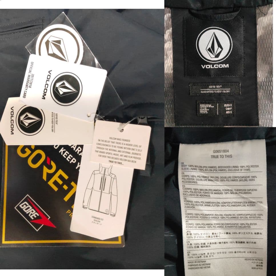 M*a様 新品 長期在庫品 VOLCOM GORE-TEX スノーボードジャケッ