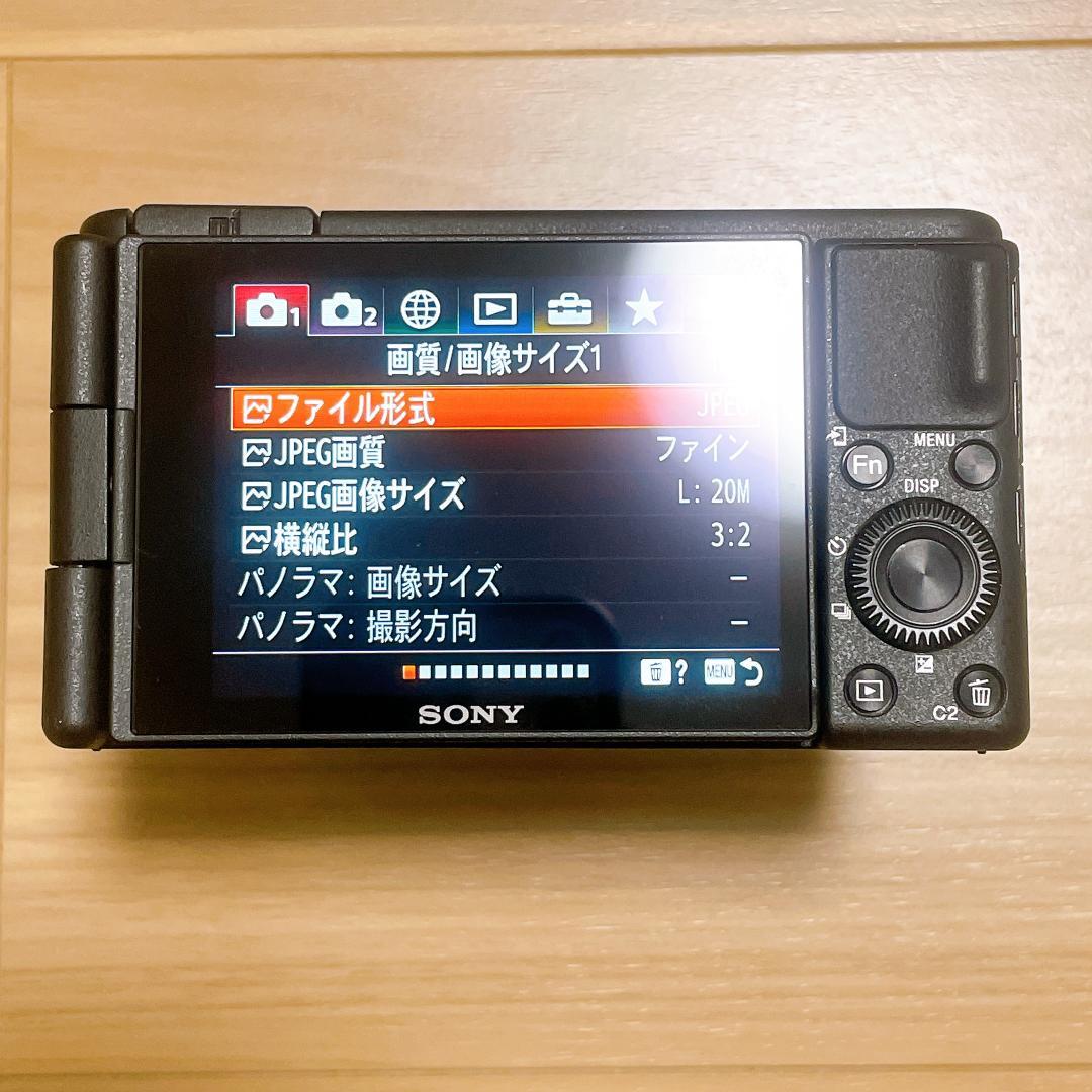 SONY VLOGCAM ZV-1G シューティンググリップキット 箱付 現状品