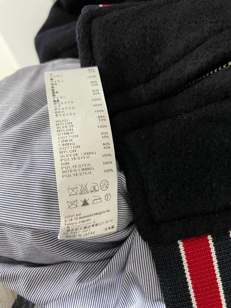 新品 soe バック プリント 切り替え MA-1 ボンバー ジャケット