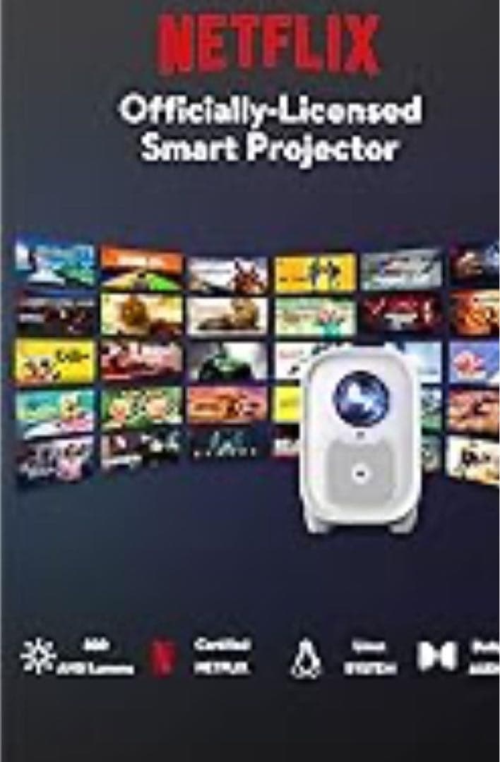 COI UNO5 プロジェクター Netflix認定 高輝度800ANSI搭載