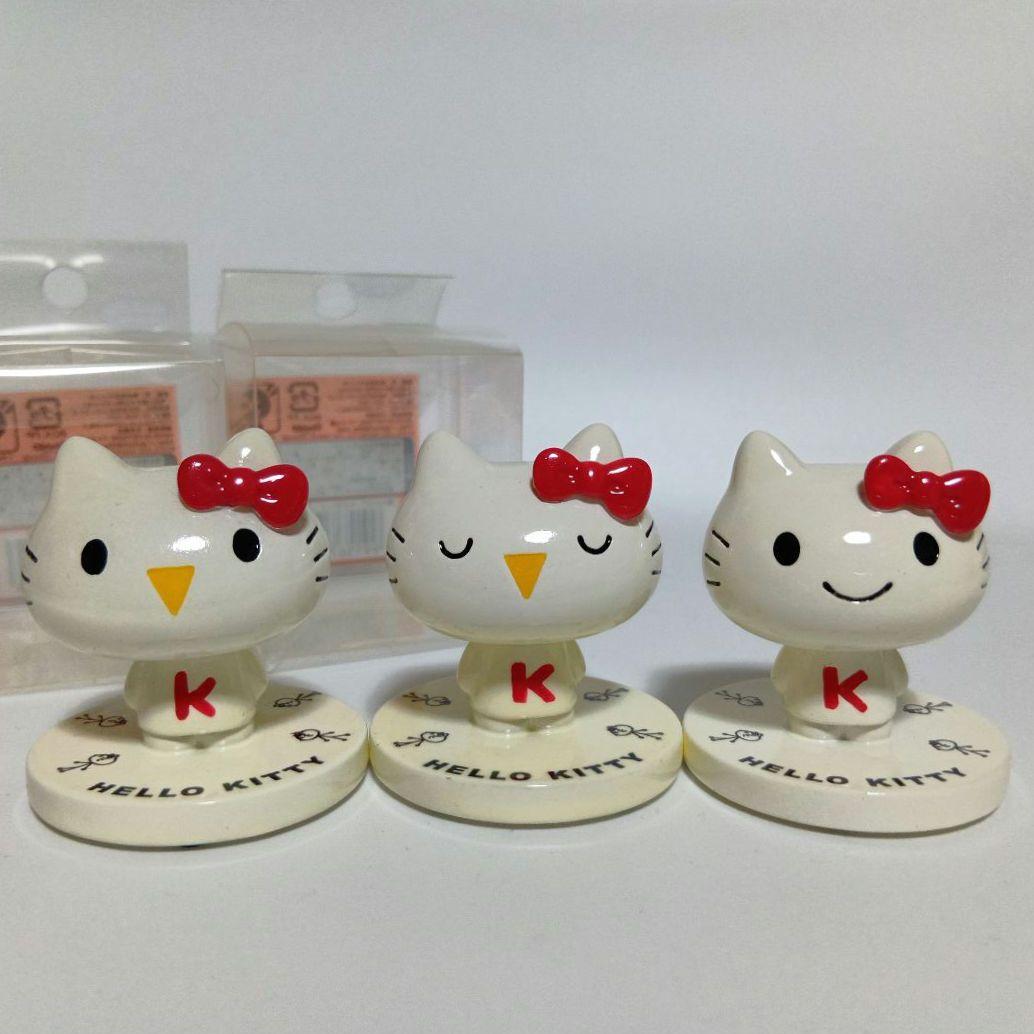 2007年　ハローキティ　マグネット　メモスタンド　３種類　サンリオ