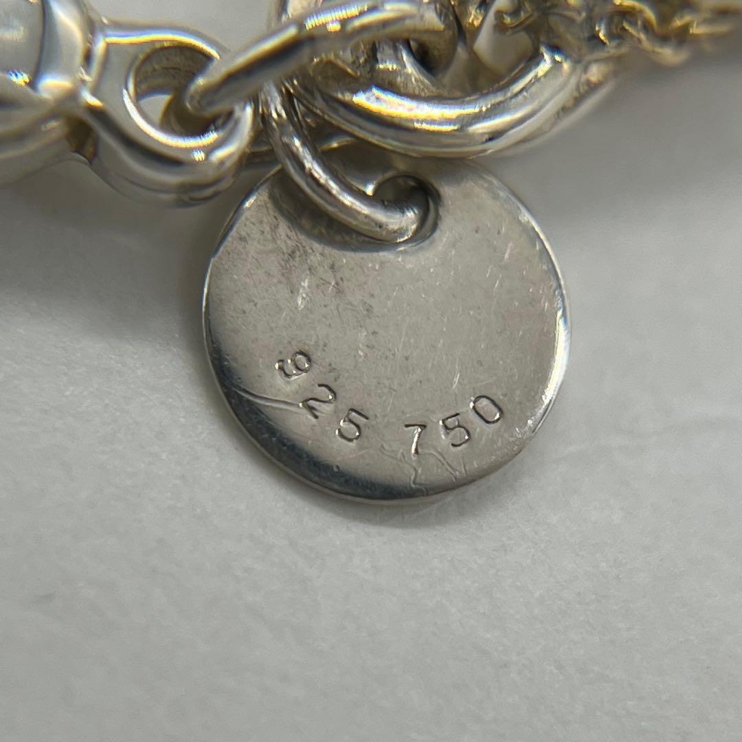 ティファニー TIFFANY ツイストロープ ネックレス コンビ 希少 ロング