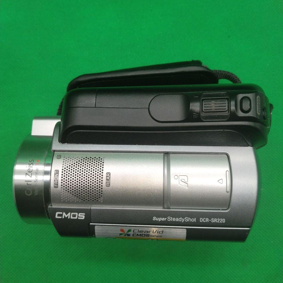 【動作確認OK】ナイトショット付 SONY Handycam DCR-SR220