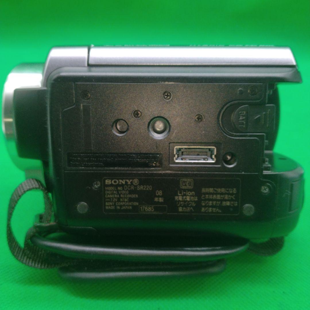 【動作確認OK】ナイトショット付 SONY Handycam DCR-SR220